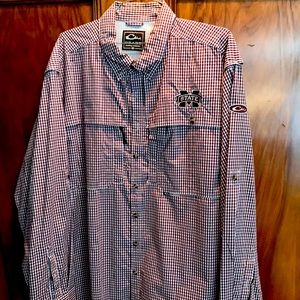 DRAKE Mississippi State long sleeve shirt.